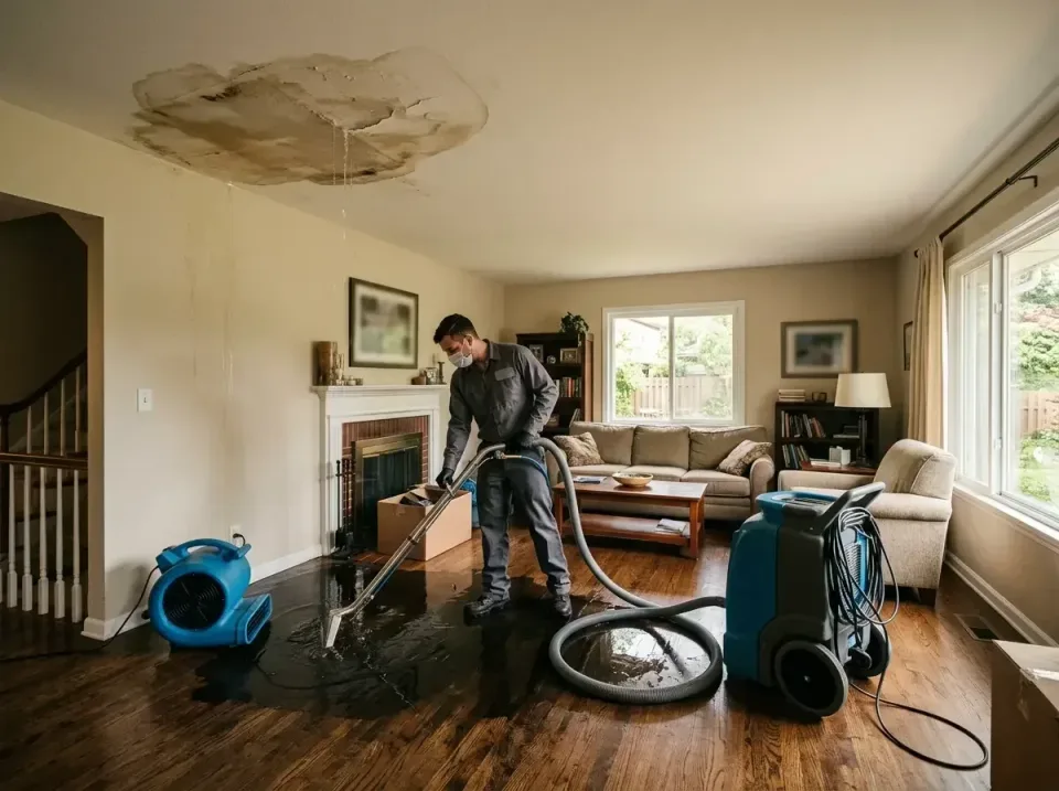 attic-pipe-burst-ceiling-drip-008 — frequently asked questions, Water Damage Restoration & Carpet Care in Delshire, OH